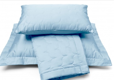 Sprei_satijn_van_dyck_dusty_bleu_180 x 260, 260 x 270 cm